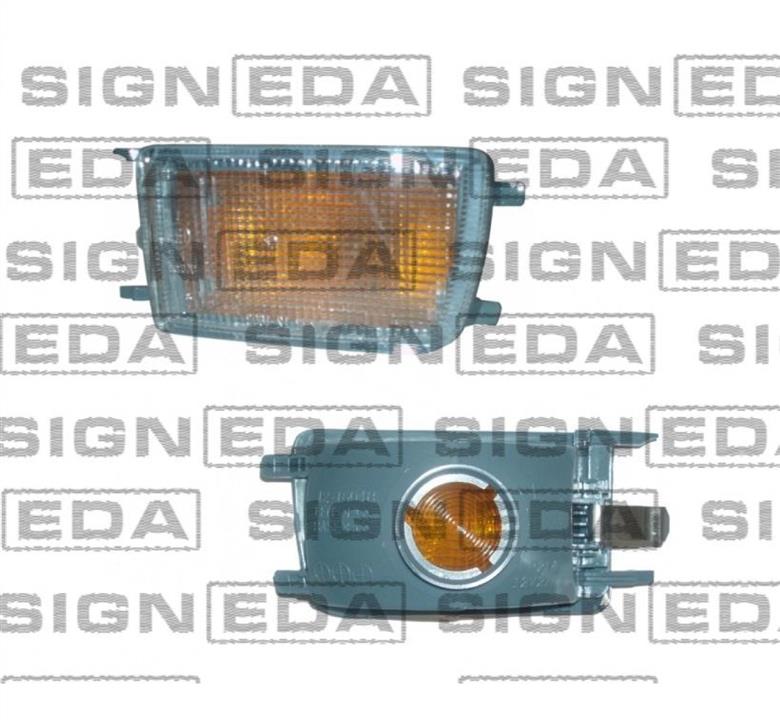 Signeda ZVW1606CL Corner lamp in the bumper ZVW1606CL