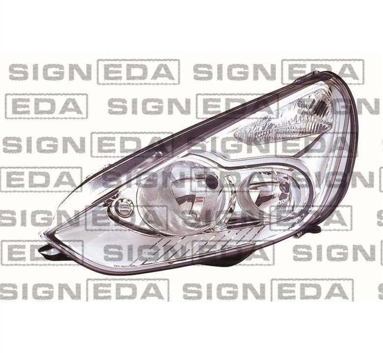 Signeda 431-1174LMRD-EM Headlight left 4311174LMRDEM