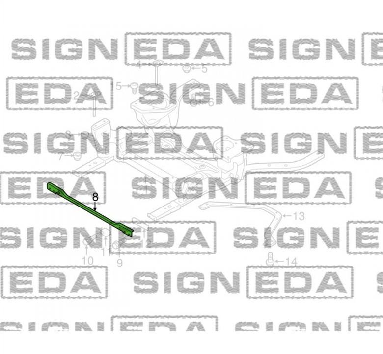 Signeda PFD30042AW Front lower panel PFD30042AW