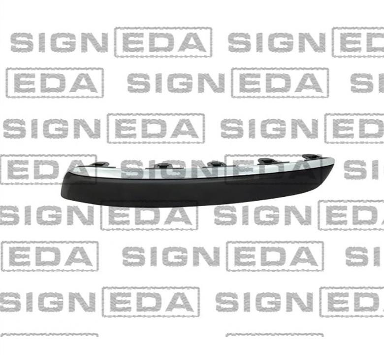 Signeda PPG99024MAL Moulding front bumper left chrom PPG99024MAL