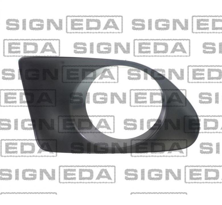 Front bumper grille (plug) right Signeda PTY99277CAR