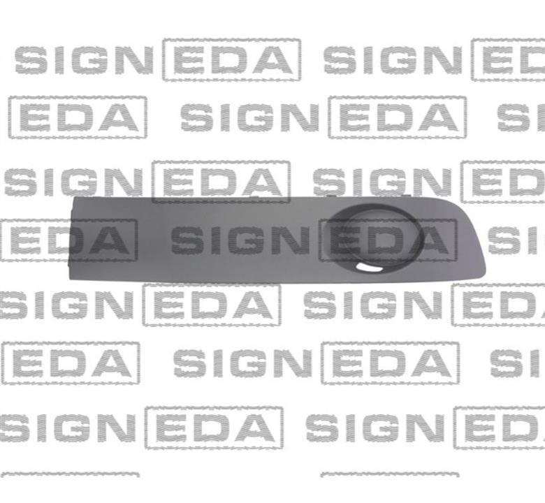 Signeda PVG99089CAR Front bumper grille (plug) right PVG99089CAR