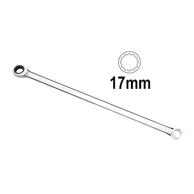 JBM 12-sided flat-ring elongated key with ratchet (17mm) – price