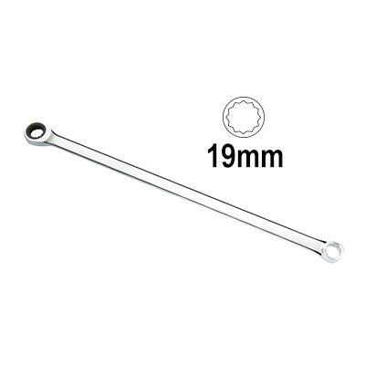 JBM 12-sided flat-ring elongated key with ratchet (19mm) – price