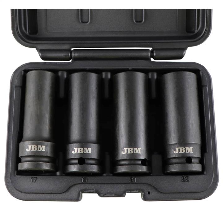 JBM Set of impact (vandal-proof) heads (17/19/21/22mm) – price [object Object] PLN