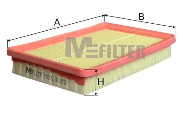 M-Filter K 7071 Air filter K7071