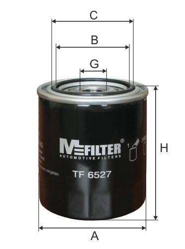 M-Filter TF 6527 Oil Filter TF6527