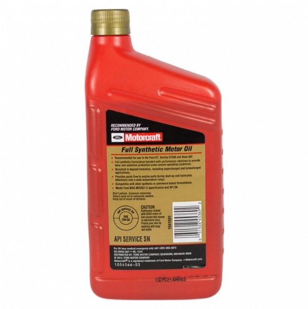 Engine oil Motorcraft Full Synthetic 5W-50, 0,946L Motorcraft XO5W-50QG-T