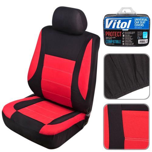 Vitol Set of Polyester covers (11 pieces) black&#x2F;red – price