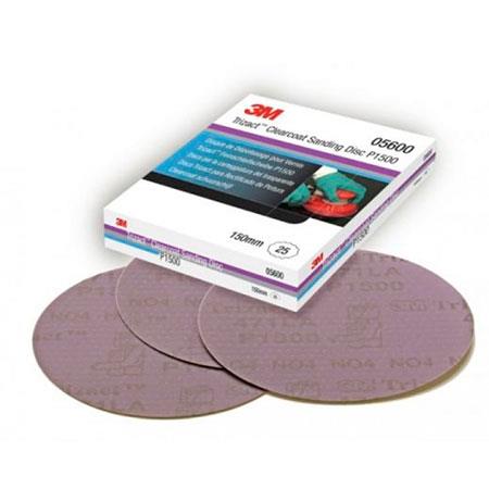 3M 05600 Abrasive Disk TRIZACT P1500 Diam 150mm 25 dsp / corr. 05600