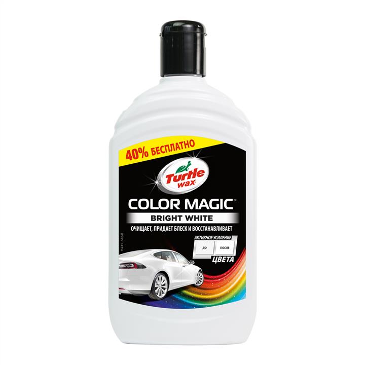 Turtle wax 53241 Polish color-enrichered white "Color Magic Extra Fill", 500ml 53241