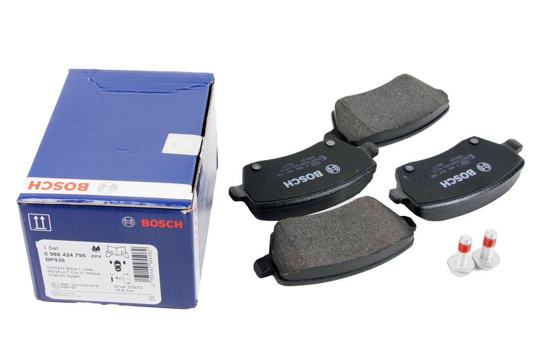 Bosch Brake pad set – price [object Object] PLN