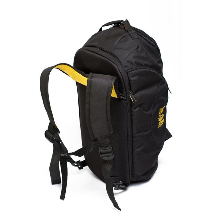 MAD | born to win™ RSIN8020 Infinity Sports Backpack Bag Black and Yellow RSIN8020