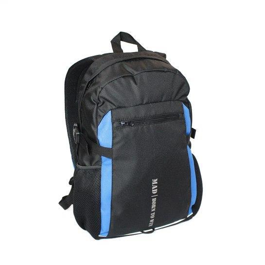MAD | born to win™ RTA50 Tamix Urban Sports Backpack Black & Blue RTA50