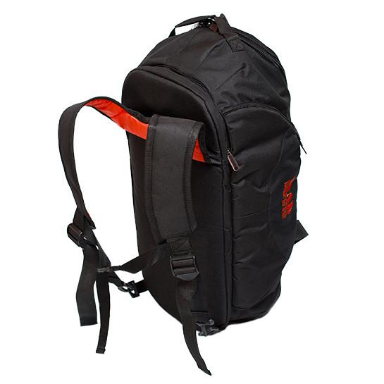 MAD | born to win™ RSIN8001 Infinity Sports Backpack Black and Red RSIN8001