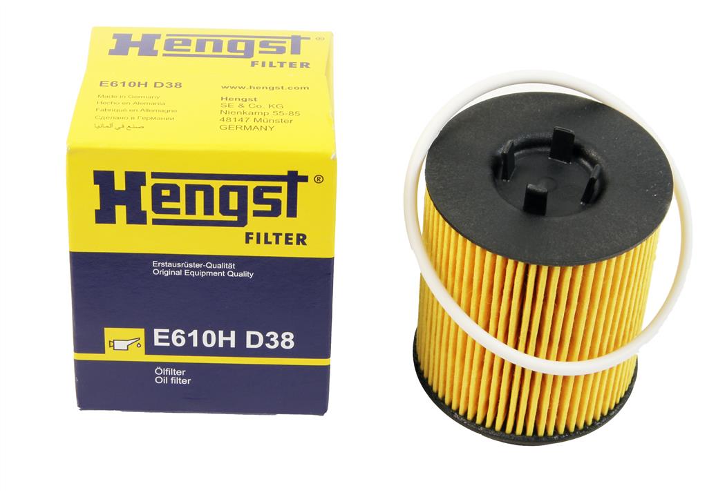 Oil Filter Hengst E610H D38