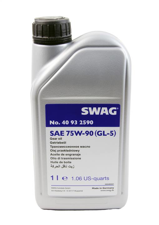 SWAG 40 93 2590 Transmission oil SWAG 75W-90 GL-5, 1 l 40932590