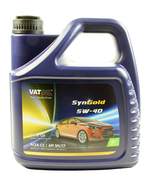 Vatoil 50011 Engine oil Vatoil SynGold 5W-40, 4L 50011