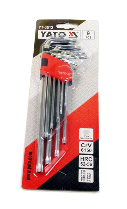 YT0512 Yato TORX wrench set