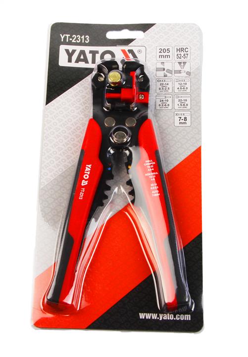 Crimping and wire stripping pliers Yato YT-2313
