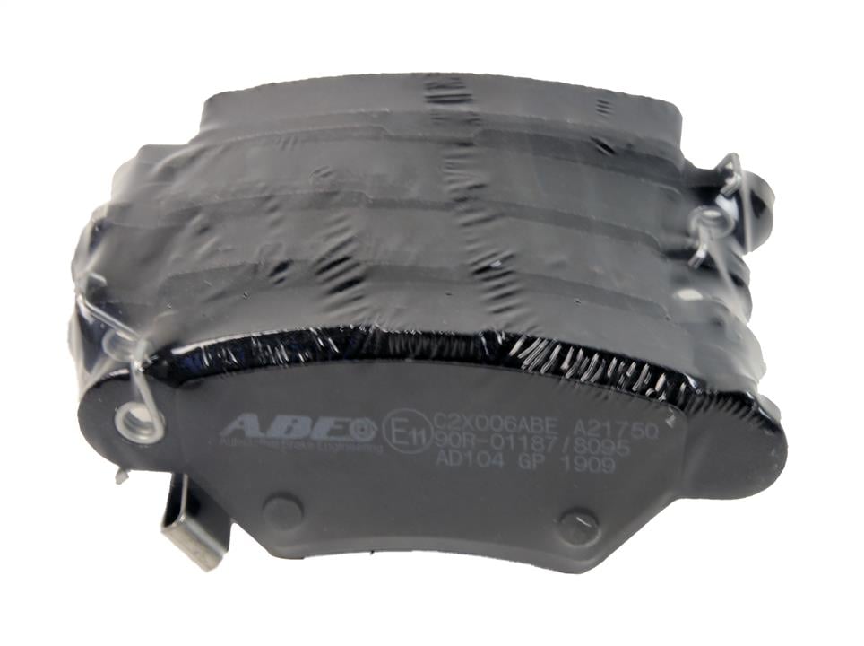ABE C2X006ABE Rear disc brake pads, set C2X006ABE