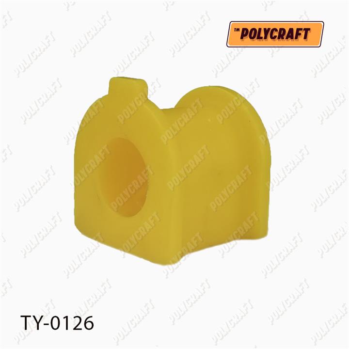 POLYCRAFT TY-0126 Front stabilizer bush polyurethane TY0126
