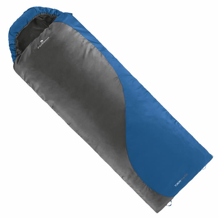 Ferrino 928041 Sleeping bag Ferrino Yukon Plus SQ / + 7 ° C Blue / Gray (Right) 928041