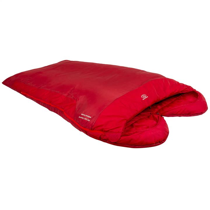 Highlander 927921 Sleeping bag Highlander Serenity 300 Double Mummy / -5 ° C Red 927921