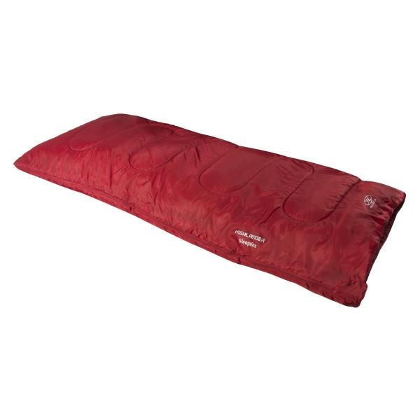 Highlander 925868 Sleeping bag Highlander Sleepline 250 / + 5 ° C Red (Left) 925868