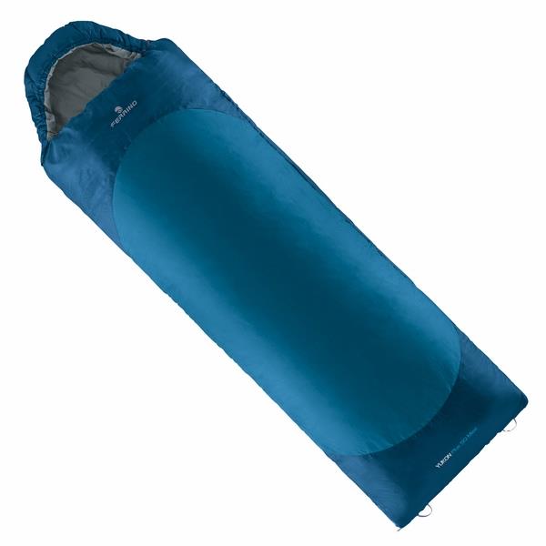 Ferrino 923820 Sleeping bag Ferrino Yukon Plus SQ Maxi / + 7 ° C Deep Blue (Left) 923820