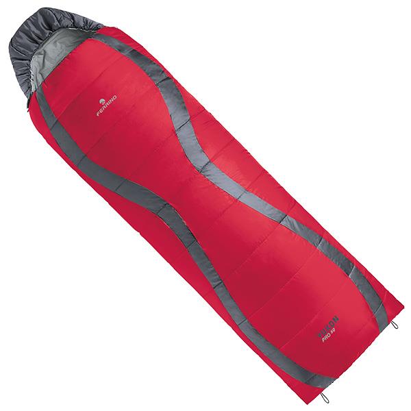 Ferrino 922941 Sleeping bag Ferrino Yukon Pro SQ / + 3 ° C Red / Gray (Right) 922941