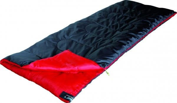 High Peak 922761 Sleeping bag High Peak Ranger / + 7 ° C (Right) Black / red 922761