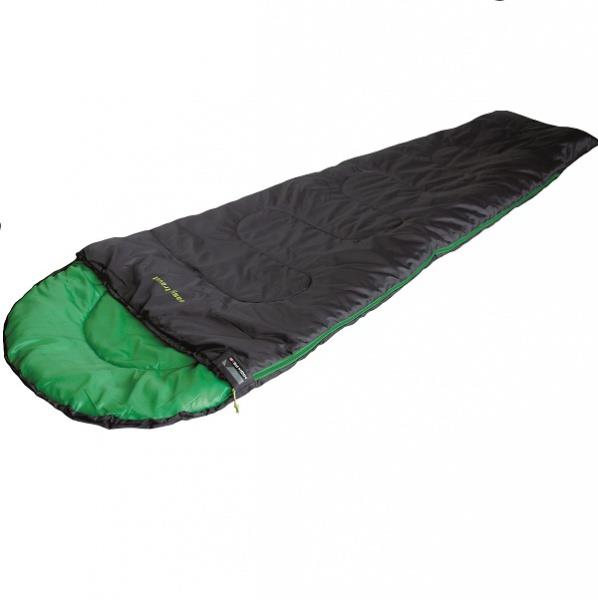 High Peak 922756 Sleeping bag High Peak Easy Travel / + 5 ° C (Right) Black / green 922756