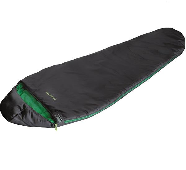 High Peak 922673 Sleeping bag High Peak Lite Pak 800 / + 8 ° C (Left) Black / green 922673