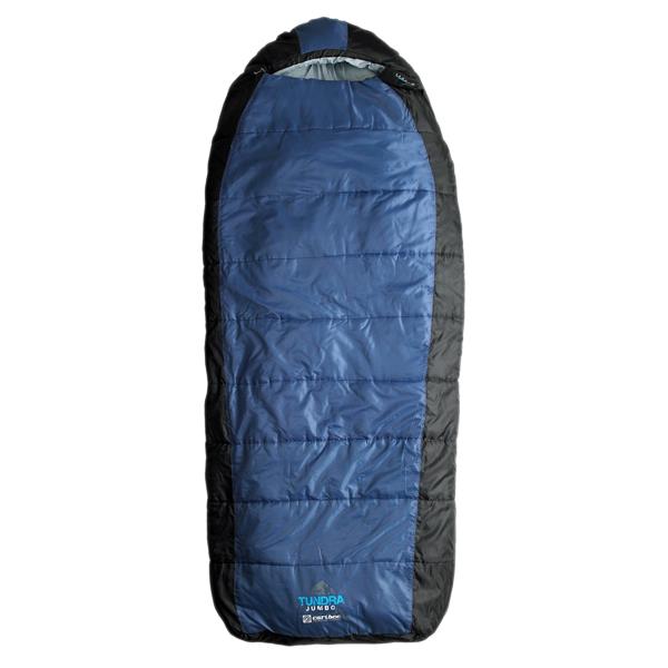 Caribee 921424 Caribee Tundra Jumbo Sleeping Bag / -10 ° C Steel Blue (Right) 921424