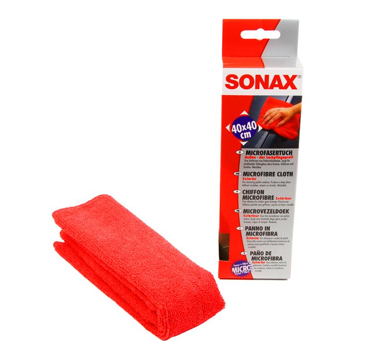 04162000 Sonax Microfiber cloth for car body Sonax 40x40 cm, 1 pcs