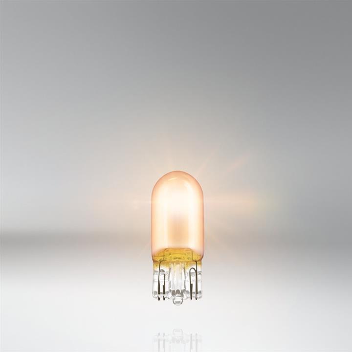 Glow bulb yellow WY5W 12V 5W Osram 2827-DC-BLI2