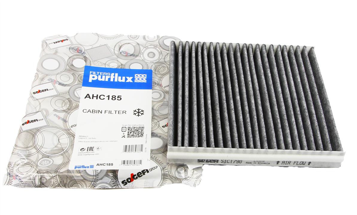 Cabin filter with activated carbon Purflux AHC185
