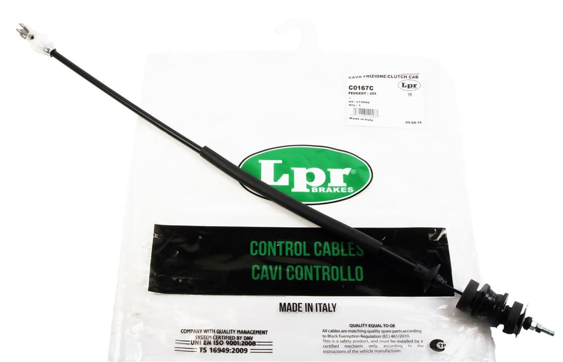 Clutch cable LPR C0167C