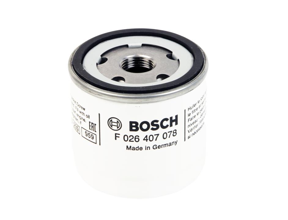 Bosch F 026 407 078 Oil Filter F026407078
