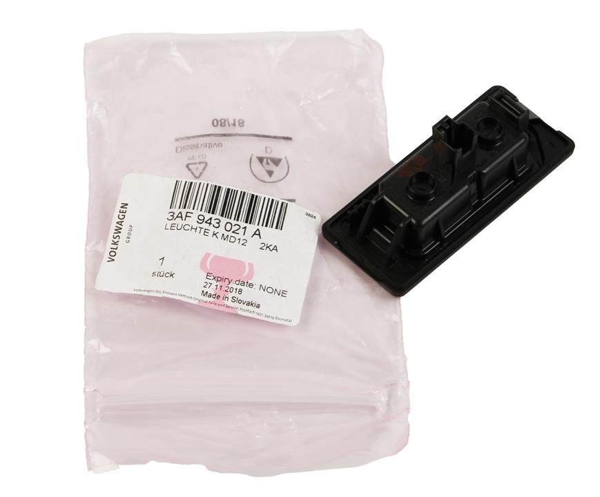 License lamp VAG 3AF 943 021 A