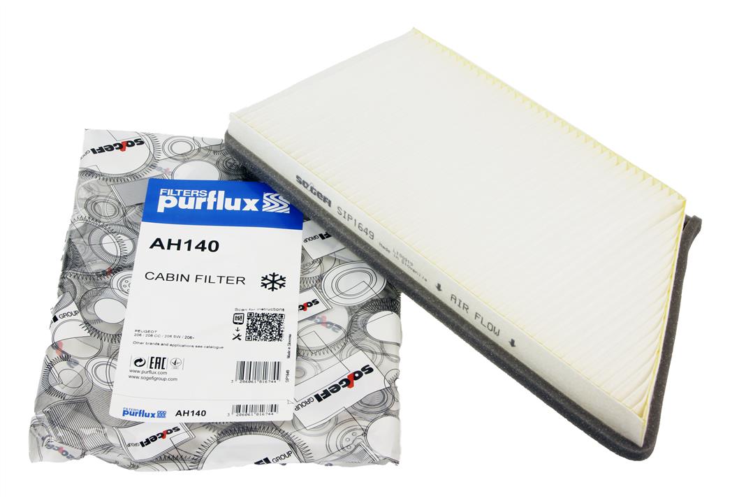 Cabin filter Purflux AH140