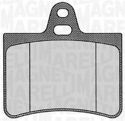 Magneti marelli 363916060180 Brake Pad Set, disc brake 363916060180