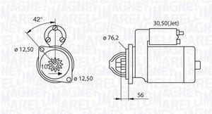 Starter Magneti marelli 063521250420