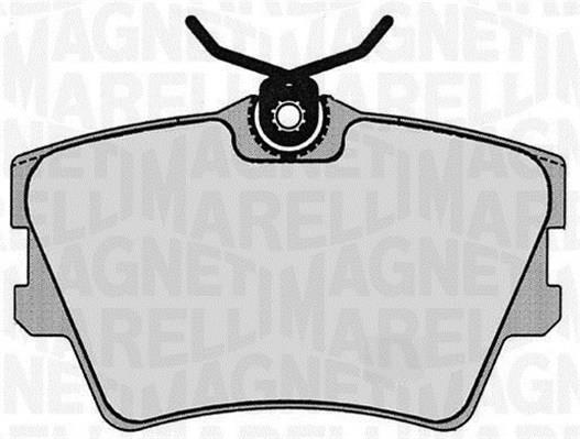 Magneti marelli 363916060529 Brake Pad Set, disc brake 363916060529