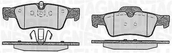 Magneti marelli 363916060640 Brake Pad Set, disc brake 363916060640