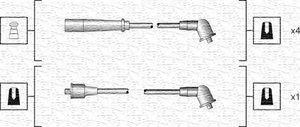 Magneti marelli 941318111185 Ignition lead set 941318111185 941318111185 Magneti marelli Ignition lead set