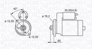 Starter motor Audi A3: 063521230140 Magneti marelli Starter