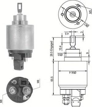 940113050343 Magneti marelli Solenoid switch, starter