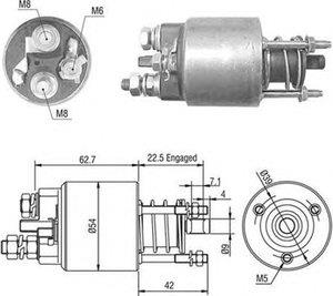 Magneti marelli 940113050470 Solenoid switch, starter 940113050470